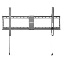 Soporte De Pared MANHATTAN 461948 / VESA / Para Pantalla 43"- 100"/ Hasta 70kg / Ultradelgado / Acero / Negro
