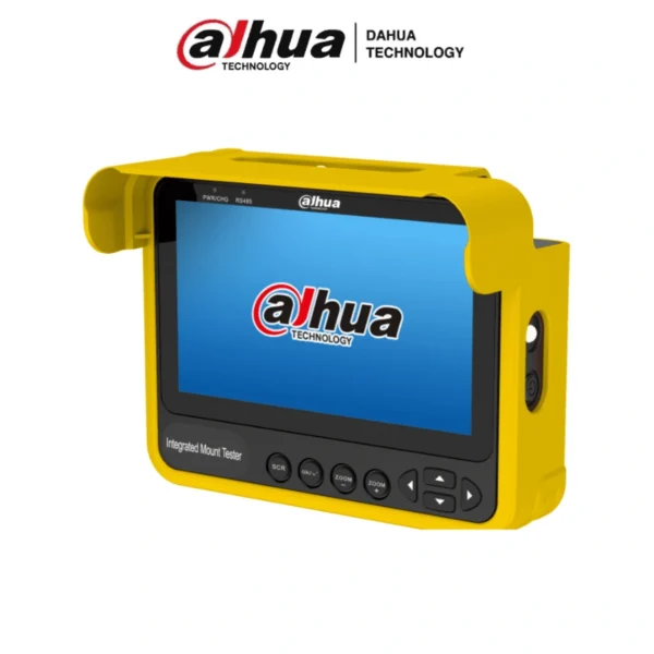 Probador De Video DAHUA DH-PFM904 / HDCVI / AHD / TVI / CVBS / 4 Mp, 8 Mp / 1080P / Pantalla TFT 4.3" / Amarillo - Image 1