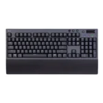Teclado Mecánico Gamer THERMALTAKE W1 WIRELESS / Switch Cherry Mx Red / Inalámbrico 2.4GHZ, Bluetooth, USB-C / Anti-Ghosting / Negro