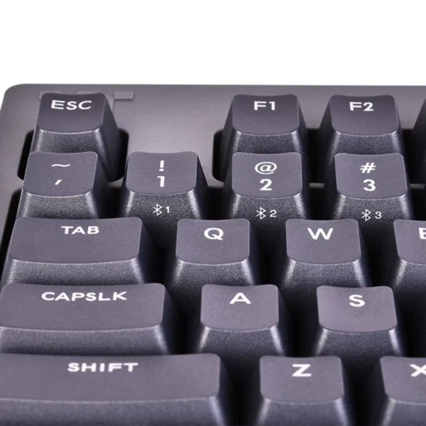 Teclado Mecánico Gamer THERMALTAKE W1 WIRELESS / Switch Cherry Mx Red / Inalámbrico 2.4GHZ, Bluetooth, USB-C / Anti-Ghosting / Negro - Image 5