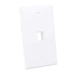 Tapa Para Caja INTELLINET / De Pared / Faceplate Placa / 1 Salida / Blanco - Image 2