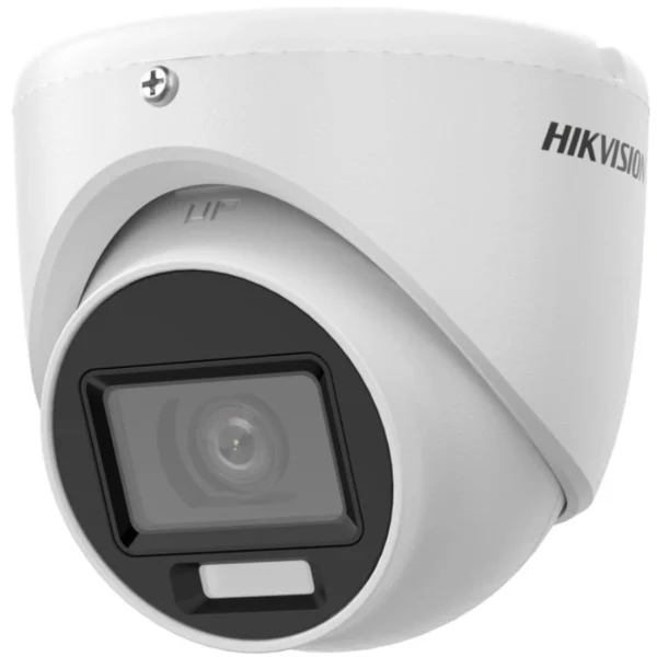 Cámara De Vigilancia HIKVISION DS-2CE76K0T-LMFS / 2K / 2960X1665 Pixeles / IR 30 M / Visión Nocturna / IP67 / DualLight / Micrófono / Blanco - Image 3