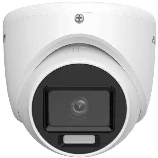 Cámara De Vigilancia HIKVISION DS-2CE76K0T-LMFS / 2K / 2960X1665 Pixeles / IR 30 M / Visión Nocturna / IP67 / DualLight / Micrófono / Blanco - Image 1