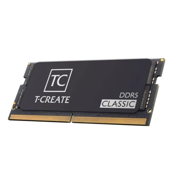 Memoria RAM TEAMGROUP T-Create Classic / 16GB / DDR5 5600MHz / Para Laptop / CL46 / 1.1V / SODIMM / Negro - Image 3