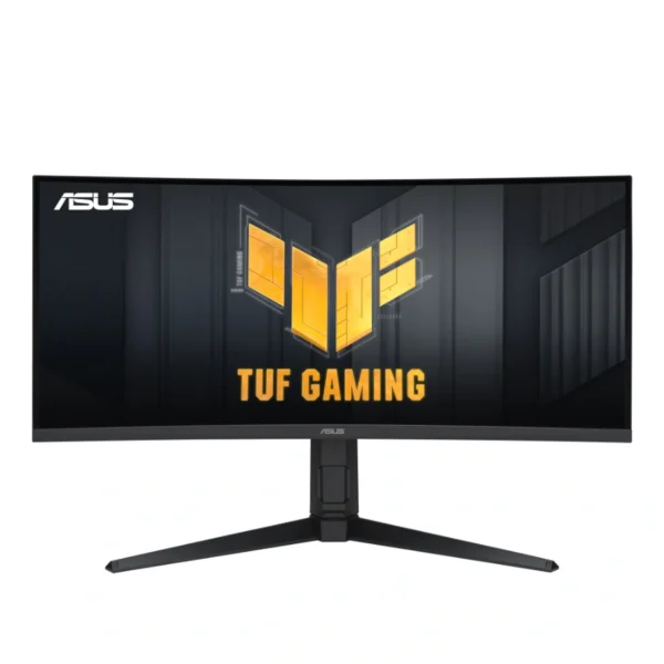 Monitor Gamer ASUS TUF GAMING VG34VQL3A / 34" / 3440X1440 QHD / 180Hz / Panel VA / Curvo / 1MS / HDMI, DP, USB / AMD Freesync Premium / Montaje VESA / Ultrawide / Negro - Image 1
