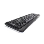 Teclado VORAGO KB-102 / Alámbrico / USB / 104+12 Teclas / Inglés / 1.5 M / Teclas Multimedia / Negro
