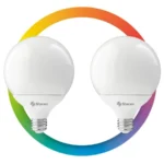 Foco De Luz Inteligente STEREN SHOME-122/2 / 15 W / E26 / 1500 Lúmenes / Wifi / LED / RGB / Luz Configurable / Luz Multicolor / 2 Piezas / Color Blanco
