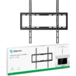 Soporte De Pared STEREN STV-041 / VESA / Para Pantallas 25"- 50" / Hasta 38kg / Ultradelgado / Acero / Negro
