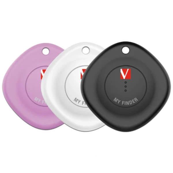 Localizador VERBATIM MY FINDER / Bluetooth / IP66 / Paquete 3 Pzas / NFC / Batería Alto Rendimiento / App Compatible Con iPhone, iPad Y Macbook - Image 1