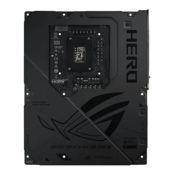 Tarjeta Madre ASUS ROG MAXIMUS Z890 HERO / ATX / LGA 1851 / 192 GB X4 DDR5 9200 MHz, XMP / X4 SATA / X3 M.2 PCIe 5.0 x4, X4 M.2 PCIe x4 / HDMI, USB, USB-C, 3.5 MM / Wi-Fi 7 / BIOS Flashback / Aura Sync / Negro - Image 11