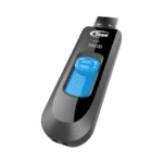 Memoria USB TEAMGROUP C141 / 16GB / USB 2.0 / Deslizante / Sin Tapa / Color Negro-Azul - Image 2