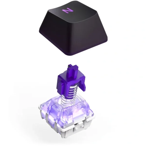 Teclado Mecánico Gamer NZXT Function 2 RGB / Alámbrico / Cable USB C 2M / Wt / Inglés Sin Ñ / Anti-Ghosting / Color Negro - Image 2