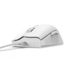 Mouse NZXT LIFT 2 ERGO / Alámbrico / Sensor PixArt PMW3395 / Ergonómico / 100 Millones de clicks / 26,000 DPI / Interruptores Ópticos / NVIDIA Reflex Compatible / Blanco