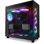 Kit De 2 Ventiladores NZXT F280 RGB Core / 140mm / 500-2200 RPM / 98.61 CFM / 34,5 dbA / PWM De 8 Pines / Negro - Image 4