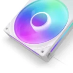 Kit De 2 Ventiladores NZXT F360 RGB Core / 120mm / 500-2400 RPM / 75.12 CFM / 30 dbA / PWM De 8 Pines / Blanco - Image 4