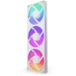 Kit De 2 Ventiladores NZXT F360 RGB Core / 120mm / 500-2400 RPM / 75.12 CFM / 30 dbA / PWM De 8 Pines / Blanco