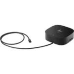 Docking station 10 en 1 HP USB-C G2 / 10 Puertos / USB-C / X4 USB-A, X2 DisplayPort, X1 HDMI, X1 USB-C, X1 3.5 MM, X1 RJ45 / Compatible Con Múltiples Equipos HP Y De Otras Marcas / Incluye Adaptador USB-C A USB-A / Color Negro - Image 2