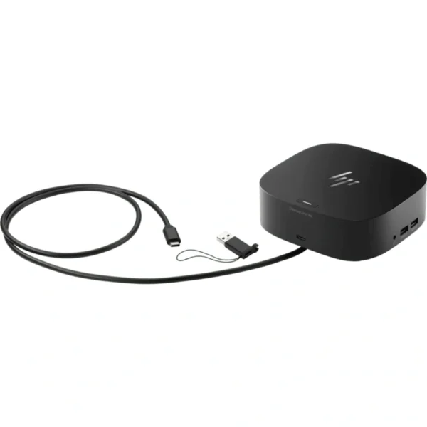 Docking station 10 en 1 HP USB-C G2 / 10 Puertos / USB-C / X4 USB-A, X2 DisplayPort, X1 HDMI, X1 USB-C, X1 3.5 MM, X1 RJ45 / Compatible Con Múltiples Equipos HP Y De Otras Marcas / Incluye Adaptador USB-C A USB-A / Color Negro - Image 3