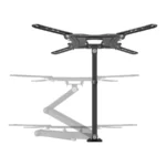 Soporte De Pared STEREN STV-064 / 13" A 60" / VESA / Hasta 38kg / Inclinación, Giro, Rotación / Brazo Articulado / Negro - Image 3