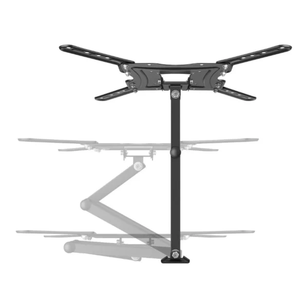 Soporte De Pared STEREN STV-064 / 13" A 60" / VESA / Hasta 38kg / Inclinación, Giro, Rotación / Brazo Articulado / Negro - Image 3