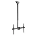 Soporte De Techo MANHATTAN 462204 / VESA / Para Pantallas 37"- 70" / Hasta 50kg / Giro 360° / Inclinación 25° / Altura Ajustable / Acero / Negro - Image 3
