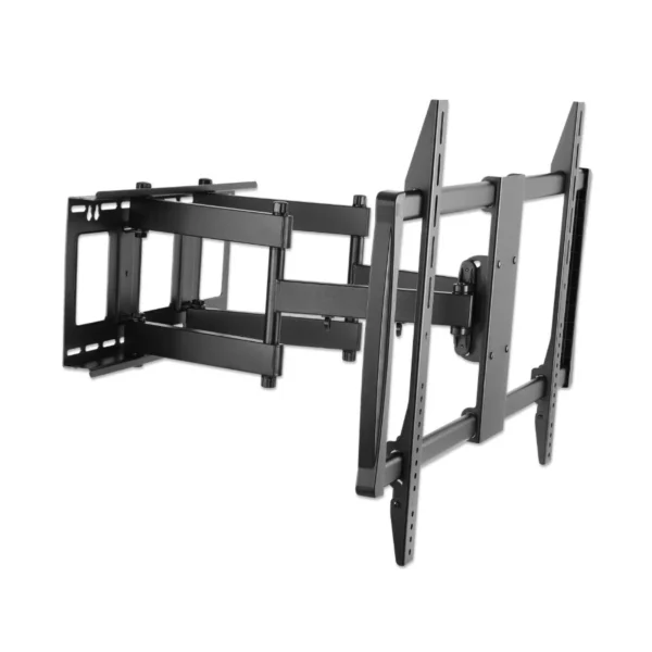 Soporte De Pared MANHATTAN 461221 / 60" A 100" / VESA / Hasta 80kg / Articulado / Soporta Pantallas Planas Y Curvas / Inclinación / Acero / Negro - Image 2