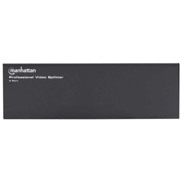 Video Splitter Profesional MANHATTAN 207348 / X1 VGA IN, X4 VGA OUT / Macho A Hembra / Hasta 1080P FHD / Alta Definición / Color Negro - Image 3