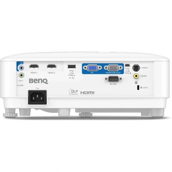 Proyector Multimedia BENQ MH560 / LED / 3800 Lúmenes / Full HD 1080P / HDMI, USB, VGA, Mini USB, RS232, 3.5mm / Incluye Control / Color Blanco - Image 3