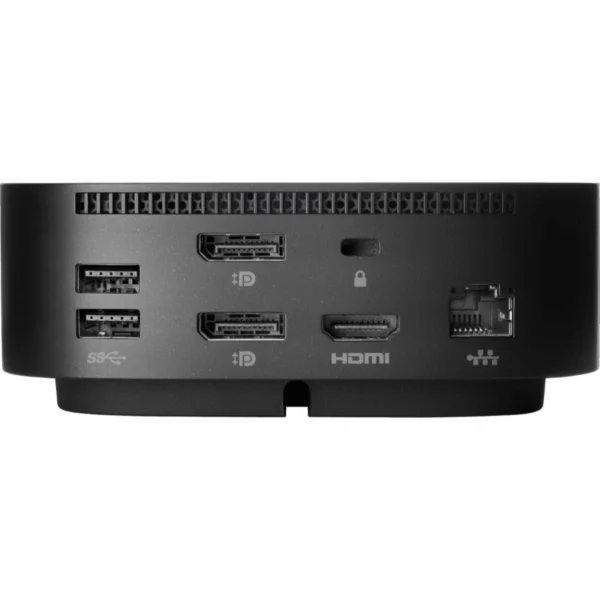 Docking station 10 en 1 HP USB-C G2 / 10 Puertos / USB-C / X4 USB-A, X2 DisplayPort, X1 HDMI, X1 USB-C, X1 3.5 MM, X1 RJ45 / Compatible Con Múltiples Equipos HP Y De Otras Marcas / Incluye Adaptador USB-C A USB-A / Color Negro - Image 4