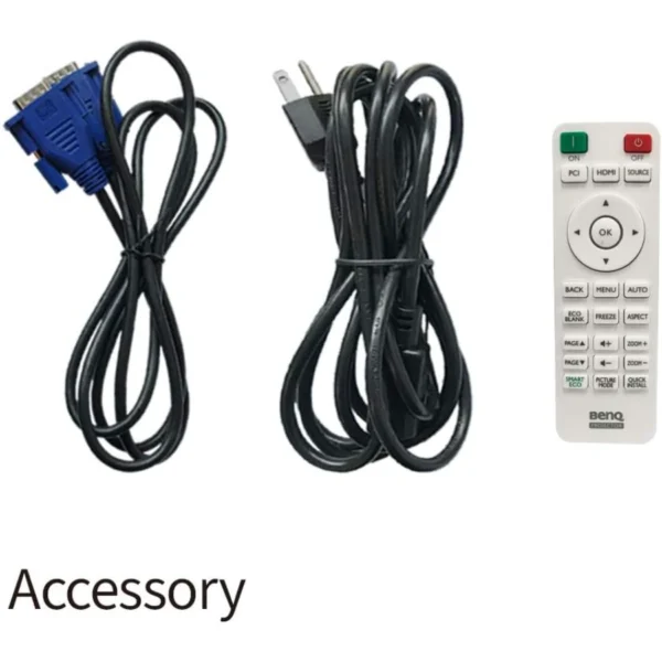 Proyector Multimedia BENQ MH560 / LED / 3800 Lúmenes / Full HD 1080P / HDMI, USB, VGA, Mini USB, RS232, 3.5mm / Incluye Control / Color Blanco - Image 4