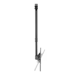 Soporte De Techo MANHATTAN 462204 / VESA / Para Pantallas 37"- 70" / Hasta 50kg / Giro 360° / Inclinación 25° / Altura Ajustable / Acero / Negro - Image 5