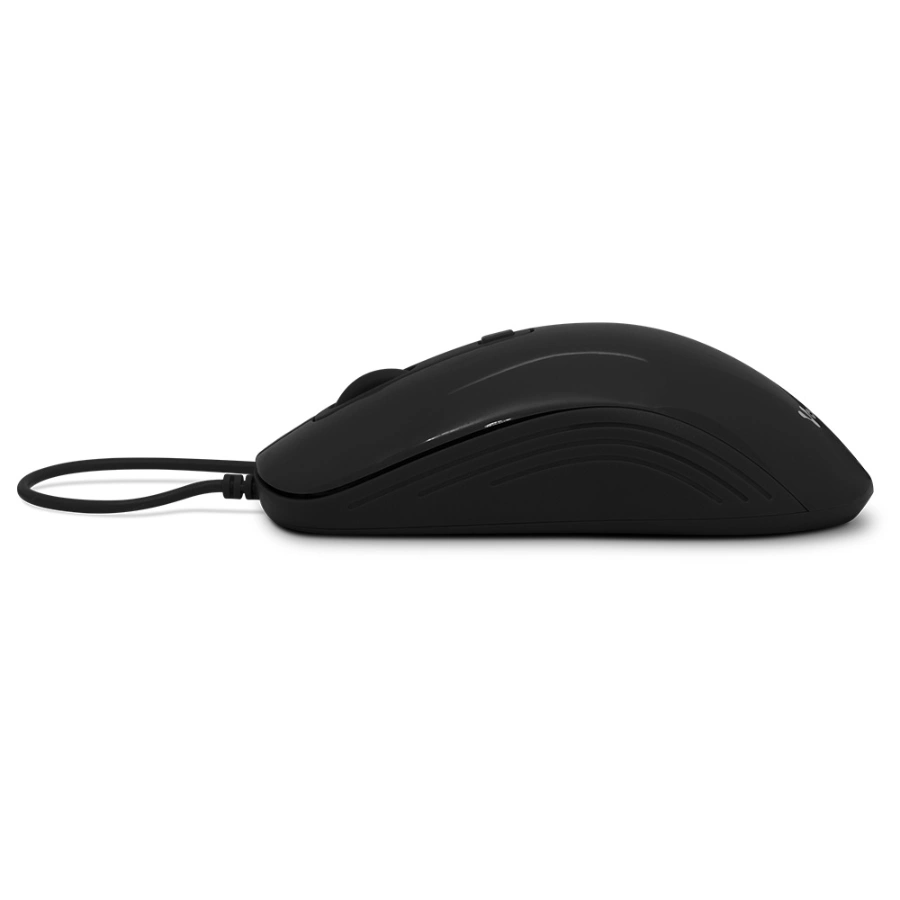 6 Mouse VORAGO MO-102 / Alámbrico / Interfaz USB-A / 1600 DPI / Cable 1.5 M / Ergonómico / 4 Botones / Color Negro - Image 6