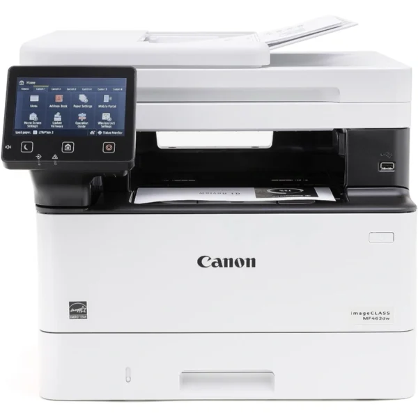 Impresora Multifuncional Empresarial CANON Mf462dw / Láser Blanco Y Negro / 37 PPM Carta / 1200 X 1200Dpi / Pantalla LCD 5" / Conexión USB, Ethernet, WIFI / Múltiples Tamaños De Papel Soportados - Image 1
