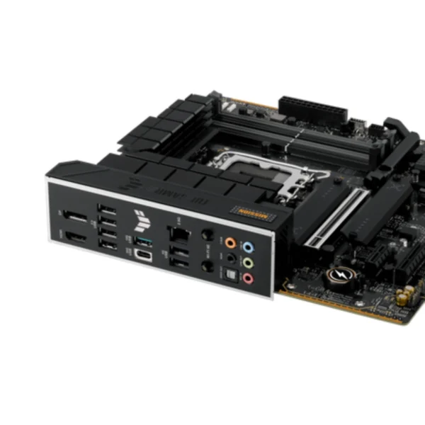 Tarjeta Madre ASUS TUF GAMING B760M-PLUS WIFI II / Micro-ATX / Intel LGA1700 / X4 DIMM Máx. 192 GB DDR5 7800 MHz / 1 Ranura PCIe 5.0 x 16 / HDMI, USB 2.0, 3.5 MM, RJ-45, DP - Image 6