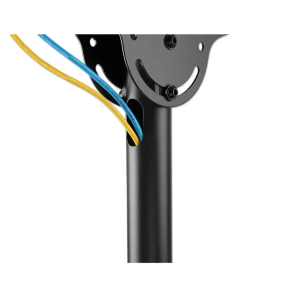 Soporte De Techo MANHATTAN 462204 / VESA / Para Pantallas 37"- 70" / Hasta 50kg / Giro 360° / Inclinación 25° / Altura Ajustable / Acero / Negro - Image 7