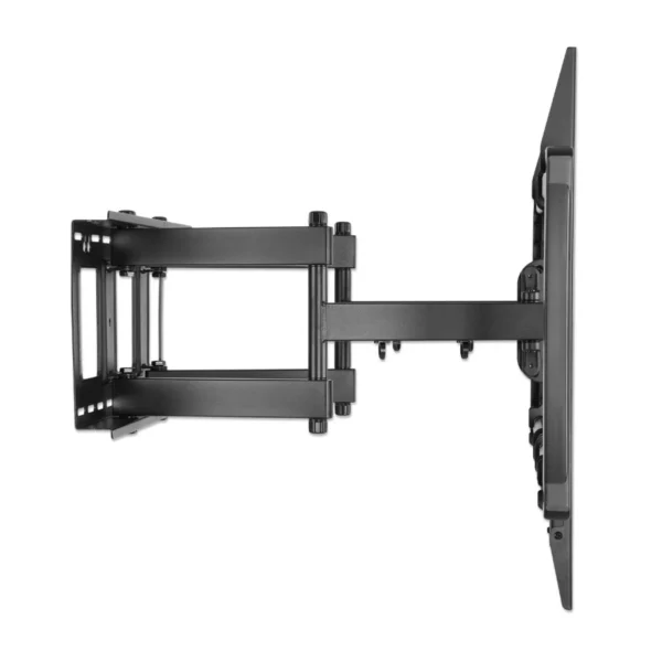 Soporte De Pared MANHATTAN 461221 / 60" A 100" / VESA / Hasta 80kg / Articulado / Soporta Pantallas Planas Y Curvas / Inclinación / Acero / Negro - Image 6