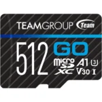 Memoria Micro SDXC TEAMGROUP GO / 512GB / Lectura 100MB/s / Escritura 90MB/s / UHS-I / Con Adaptador - Image 2