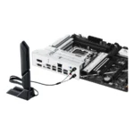 Tarjeta Madre ASUS PRIME Z890-P WIFI / ATX / LGA1851 / 192GB X4 DDR5 8666Mhz, XMP / X4 SATA / X1 M.2 PCIe 5.0 x4, X3 M.2 PCIe 4.0 x4 / HDMI, DP, USB, USB-C, 3.5 MM / Wi-Fi 7 / BIOS Flashback / Aura Sync / Blanco - Image 8