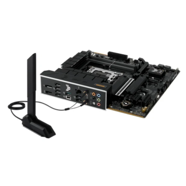 Tarjeta Madre ASUS TUF GAMING B760M-PLUS WIFI II / Micro-ATX / Intel LGA1700 / X4 DIMM Máx. 192 GB DDR5 7800 MHz / 1 Ranura PCIe 5.0 x 16 / HDMI, USB 2.0, 3.5 MM, RJ-45, DP - Image 5