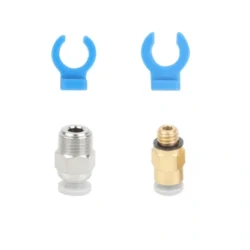Paquete De Conector CREALITY / Neumático Con Abrazaderas / Azul, Plata, Dorado