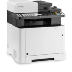 Impresora Multifuncional KYOCERA Ecosys MA2100cwfx / 22 PPM / USB, Wi-Fi, Ethernet / 1200X1200 dpi / Pantalla LCD De 5 Líneas / Escaneo A Color / Hogar, Oficina / Color Gris