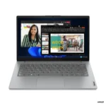 Laptop Lenovo V14 G4 AMN / 14″ FHD / AMD Ryzen 5 7520U 2.80GHz / Memoria RAM 16GB DDR5 5500MHz / 512GB SSD M.2 NVMe / USB-C, HDMI, RJ45, 3.5 MM / Windows 11 Pro 64 / Español / Color Gris