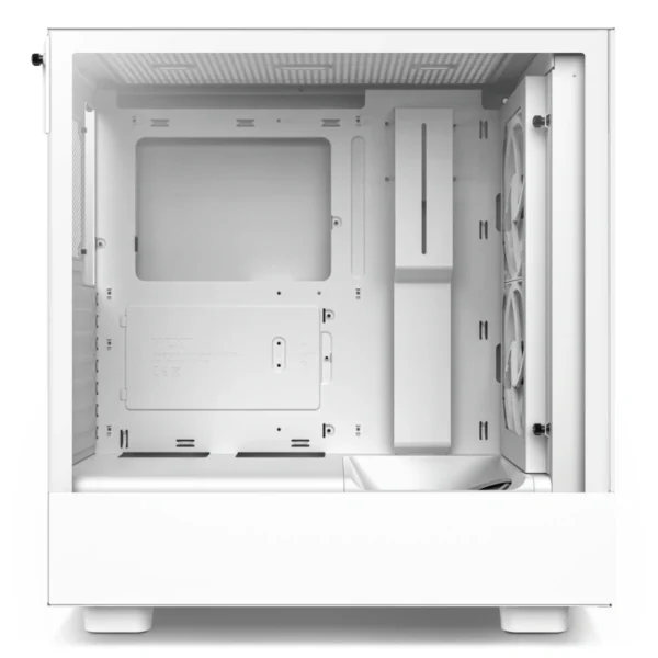 Gabinete NZXT H5 Elite / ATX / Incluye 2 Ventiladores RGB + 1 Normal / Cristal Templado / USB 3.2, 3.5 mm / Blanco - Image 5