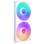 Kit 2 Ventiladores NZXT F280 RGB Core / 140mm / 500-2200 RPM / 98.61 CFM / 34,5 dbA / PWM De 8 Pines / Blanco - Image 4