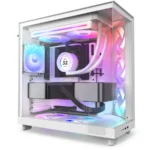 Kit 2 Ventiladores NZXT F280 RGB Core / 140mm / 500-2200 RPM / 98.61 CFM / 34,5 dbA / PWM De 8 Pines / Blanco - Image 6