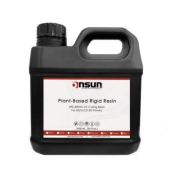 Resina ONSUN 3D ON-PBRS30143W / Vegetal / Para Impresoras 3D / 1 Litro / Color Blanco - Image 1