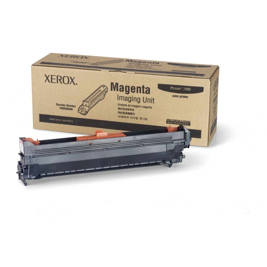 CP-XEROX-108R00648-1 Unidad De Imagen XEROX 108R00648 / Hasta 30,000 Páginas / Color Magenta / Original / Compatible Con Phaser 7400 - Image 1