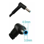 Cargador Para Laptop HP 741727-001 / 45 W / 19.5 V / Compaq / Punta Azul / Negro - Image 2