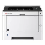 Impresora Láser KYOCERA Ecosys P2040dw / Monocromática / 42 PPM / Wifi, USB, Ethernet / 1200X1200 dpi / Pantalla LCD De Dos Líneas / Hogar, Oficina / Color Blanco-Gris
