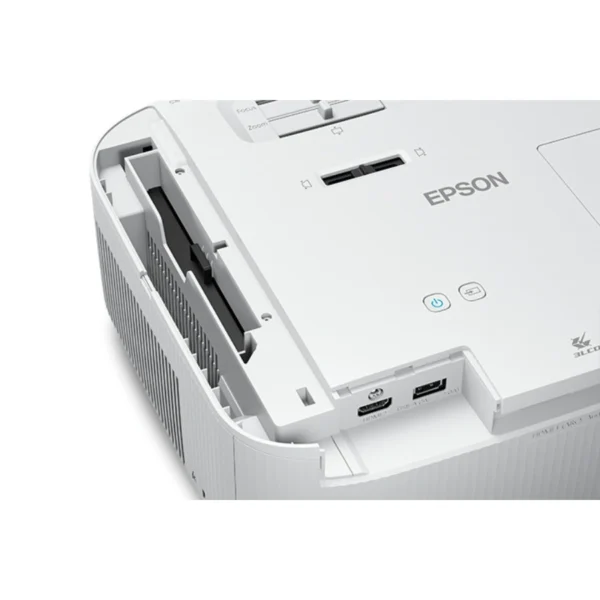 Proyector Epson Home Cinema 2350 / 4K PRO-UHD / Resolución De 3840 X 2160 / 3 Chips De 3LCD / 2 800 Lúmenes / X2 HDMI, USB-A, 3.5 Mm / Wifi, Bluetooth / Blanco - Image 3